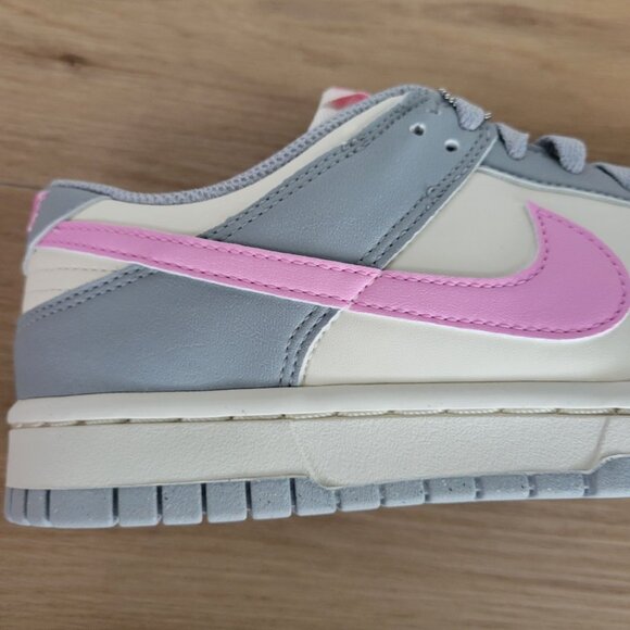 ✨Nike Dunk Low Top Next Nature Sz 9 Women's Shoes Sneakers Gray/Pink DD1873-002 - Picture 9 of 11